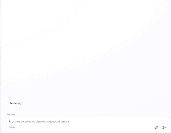 GIF de um chatbot inteligente